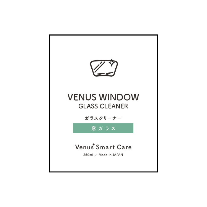 【窓ガラス用】ヴィーナスウィンドウ/窓ガラスクリーナー【Venus Smart Care/ヴィーナススマートケア】