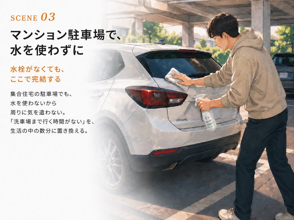 水栓がなくても、ここで完結する